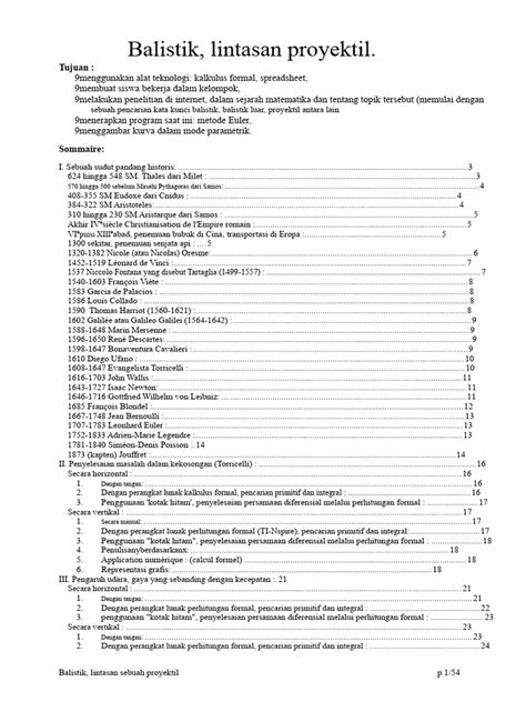 Sejarah dan Metode Balistik Proyektil | PDF - Scribd - wintechmobiles.com