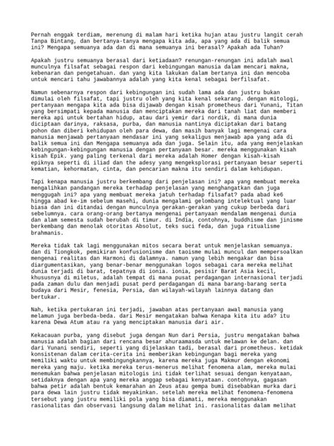 Sejarah Filsafat: dari Mitos ke Logos - Perpustakaan UT - wintechmobiles.com