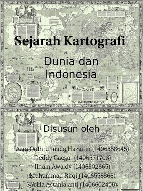 Sejarah Kartografi - Wiki Berbudi - wintechmobiles.com