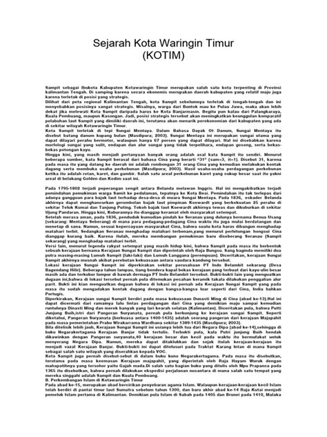 Sejarah Kotim - wintechmobiles.com