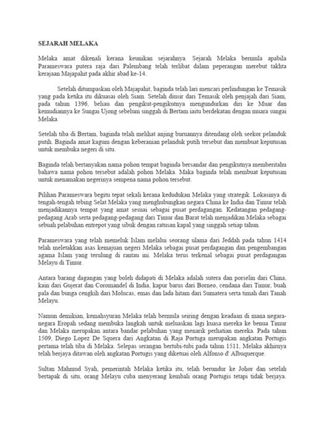 Sejarah Melaka - Wikipedia Bahasa Melayu, ensiklopedia bebas - wintechmobiles.com