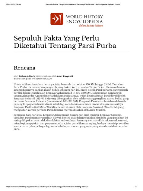 Sejarah Parsi - balustradellc