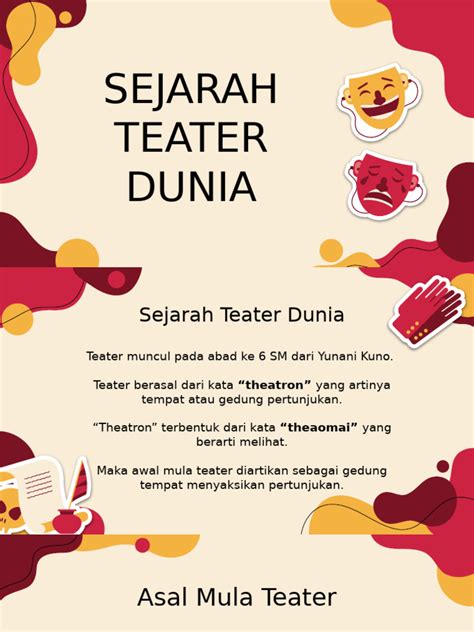 Sejarah Teater Dunia | PDF - Scribd - muktibox.com