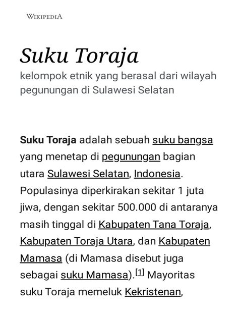 Sejarah Toraja | PDF | Ilmu Sosial | Agama & Spiritualitas - wintechmobiles.com