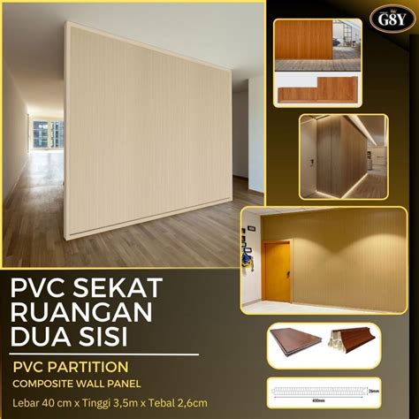 Sekat Ruangan Pvc Geser - balustradellc