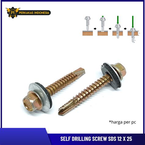 Sekrup Baja Ringan SDS 12x35 – Baut Roofing / Self Drilling Screw ... - balustradellc