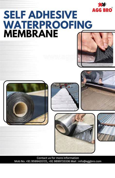 Self Adhesive Waterproofing: Types, Applications, … - raincitystudios.com