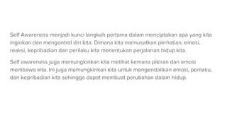 Self Awareness: Kunci Mengenal Diri dan Meningkatkan Potensi - balustradellc
