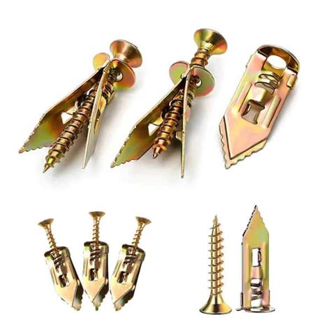 Self Drilling Drywall Anchors And Screws Kit With Nylo... - balustradellc