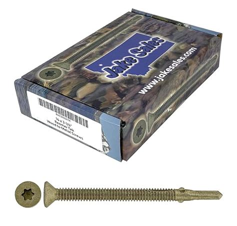 Self Drilling Wood To Metal Screws With Flat Torx Head... - balustradellc