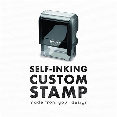 Self-Inking Stamps Custom Rubber Stamps - muktibox.com