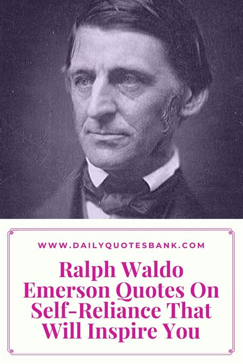 Self-Reliance Quotes by Ralph Waldo Emerson - Goodreads - balustradellc
