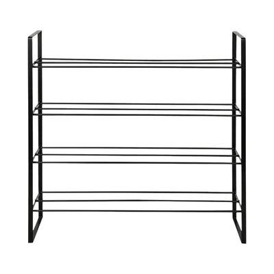 Selma Zora Rak Sepatu 4 Tingkat 70x26x70 - Cokelat Taupe - ruparupa - balustradellc