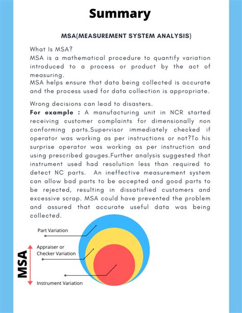 SEMI E89 - Guide for Measurement System Analysis (MSA)