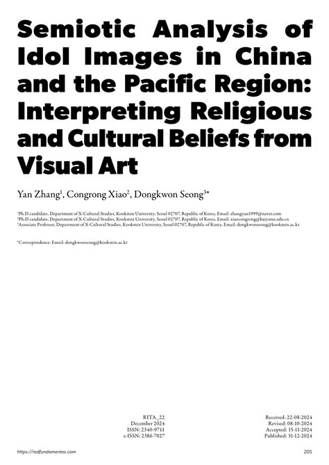 Semiotic Analysis of Idol Images in China and the Pacific Region ... - balustradellc