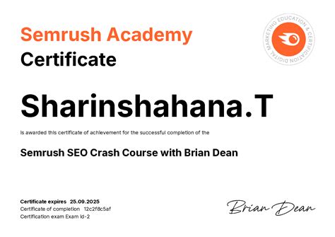 Semrush SEO Crash Course with Brian Dean - balustradellc