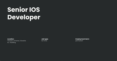 Senior iOS & macOS Developer | Swift, Legacy Modernization, Apple ... - coolestguyplanet.net