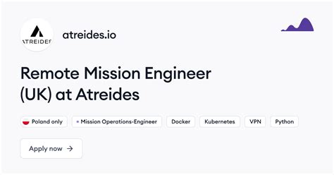 Senior Mission Platform Engineer at Atreides - wintechmobiles.com