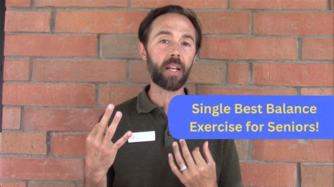 Seniors: The Single Best Balance Exercise! - balustradellc