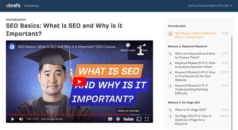 SEO Course for Beginners - Ahrefs - balustradellc