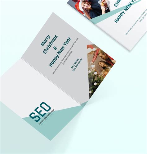 SEO Greeting Card Template Word PSD InDesign Apple Pages