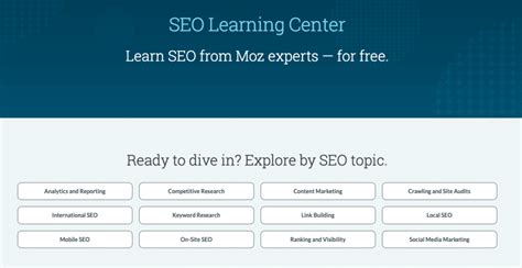 SEO Learning Center - Moz - balustradellc