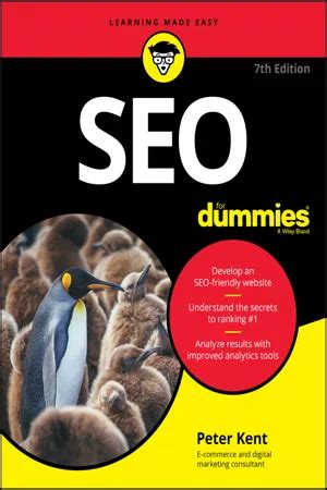 Read Seo For Dummies For Dummies Computertech By Peter  Kent