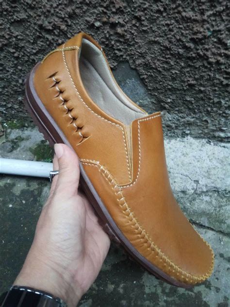 sepatu kulit casual alas kaki pria - Shop - balustradellc