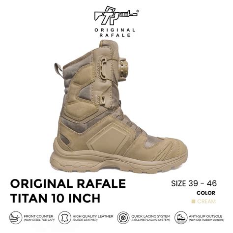 Sepatu Original Rafale Titan: Tinggi dan Detail - balustradellc