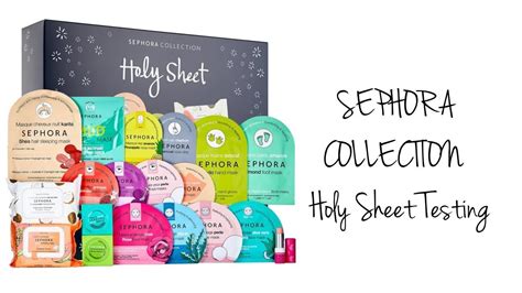 SEPHORA COLLECTION Holy Sheet Testing YouTube