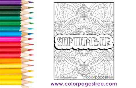 September Mandala Art - muktibox.com