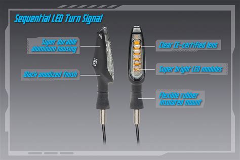 SEQUENTIAL LED Rear Turn Signal Kit - Yoshimura … - raincitystudios.com