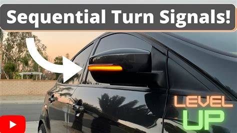 Sequential Turn Signals vs Standard Turn Signals - raincitystudios.com
