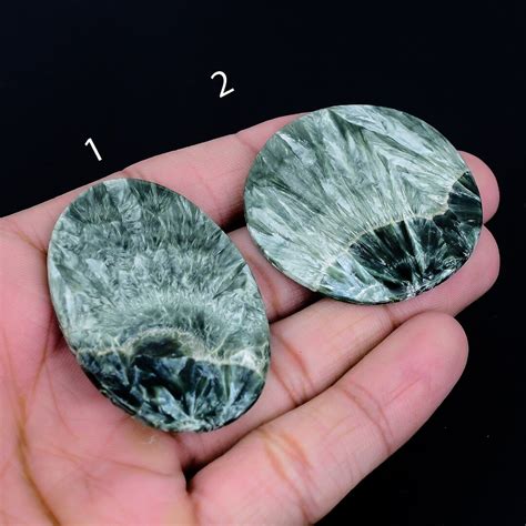 SERAPHINITE - Gemstone Cabochons UK