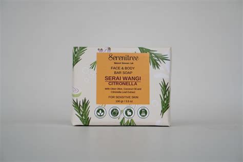 Serenitree Citronella Bar Soap - Sabun Batang Serai Wangi - balustradellc