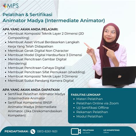 Sertifikasi Animator - Kombas Digital Agency - muktibox.com