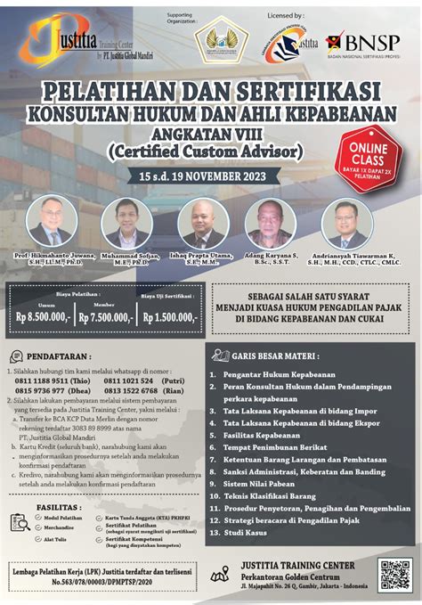 Sertifikasi Kepabeanan - balustradellc