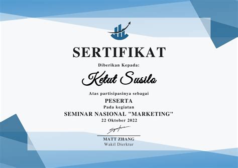 Sertifikat & Piagam: Templat Desain untuk Diunduh - muktibox.com