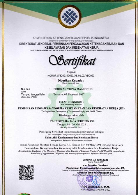 Sertifikat Ak3u Adalah - balustradellc