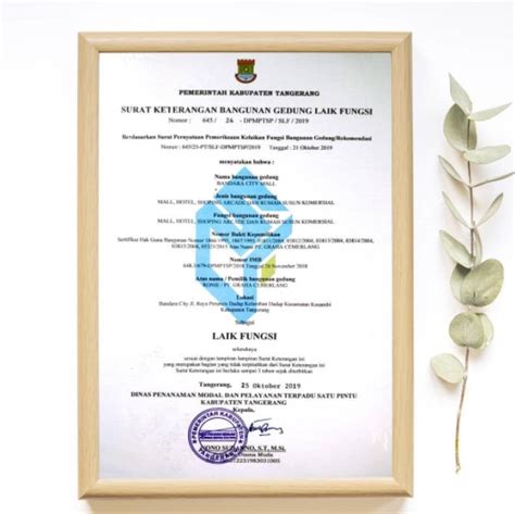 Sertifikat Laik Fungsi - balustradellc