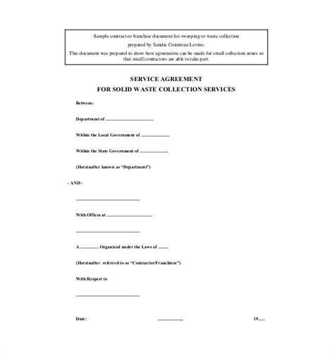 SERVICE AGREEMENT FOR SOLID WASTE COLLECTION … - raincitystudios.com