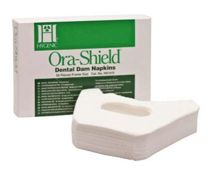 SERVILLETAS PARA DENTAL DAM HYGENIC ORAL SHIELD 50 …