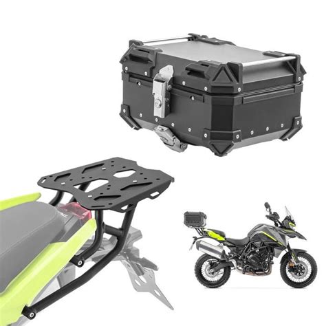 Set Aluminium Top Case + Rear Rack fits for Benelli TRK 702/ X - balustradellc