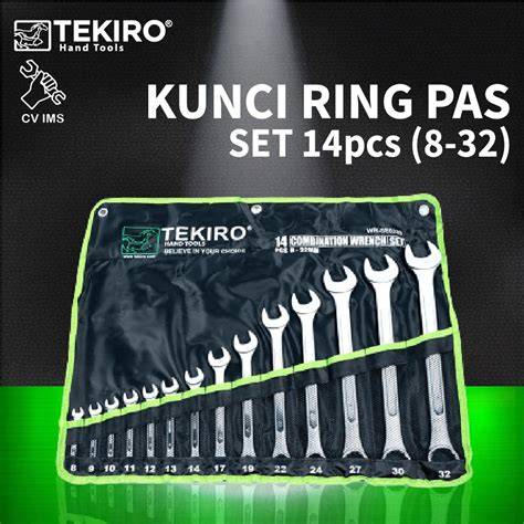 Set Kunci Ring Pas 14pcs Promo Murah - raincitystudios.com
