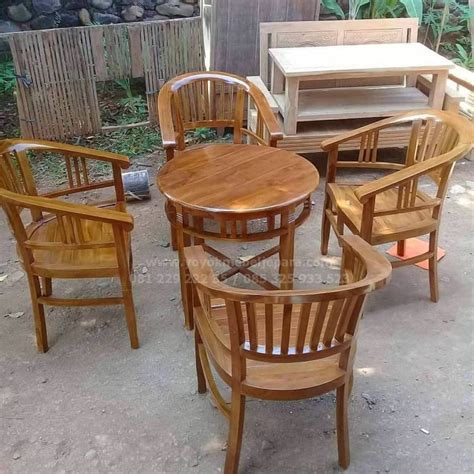 Set kursi teras & cafe Industrial - Mterial besi - ⁠Spek meja 50 x 50 ... - balustradellc