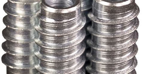 Set of 4 Threaded Wood Inserts - balustradellc