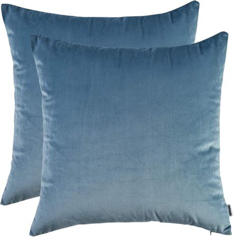 Set of Cozy Solid Velvet Throw Pillow Case Decorative Couch Cushion ... - balustradellc