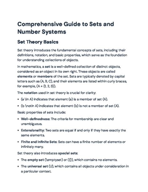Set Theory and Number System-Basic concepts, … - wintechmobiles.com