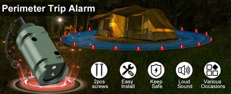 Setting camp perimeter alarms! - balustradellc