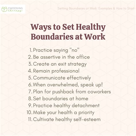 Setting Healthy Work Boundaries: A Guide to Protecting Your Time ... - balustradellc